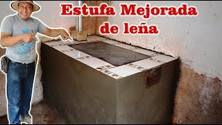 Estufa Mejorada de Leña o FogónEstufa Ecológica  Casa de Campo 3 [upl. by Atilemrac315]