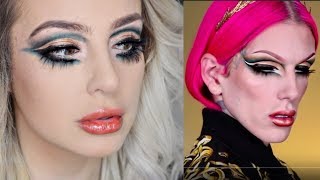 I TRIED FOLLOWING A JEFFREE STAR MAKEUP TUTORIAL [upl. by Ahcsropal]