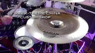 Sabian AAX XTreme Chinese Shootout 18quot  19quot  20quot  21quot [upl. by Williams518]