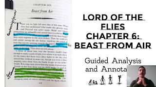 Lord of the Flies  Chapter 6 Guided Annotation Key quotes [upl. by Ia275]