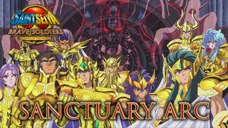 Saint Seiya Brave Soldiers  PS3  Sanctuary Arc Trailer [upl. by Lita]