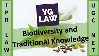 BioDiversity and Traditional Knowledge  YG Law [upl. by Cita]