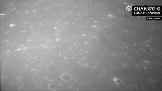 TIMELAPSE China Change6 Lunar Landing [upl. by Ellessig140]