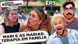 🔴AO VIVO DIVAREAGE MARI E AS MARIAS EP03 A TERAPIA VIROU UM CAOS  Diva Depressão [upl. by Stubbs]