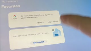 Start setting up My home with QR code  SmartThings App  Samsung TV [upl. by Collette]