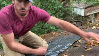 How to do a temporary roof repair [upl. by Hamburger326]