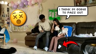 I PASSED OUT Prank On my Boyfriend funny [upl. by Essex912]