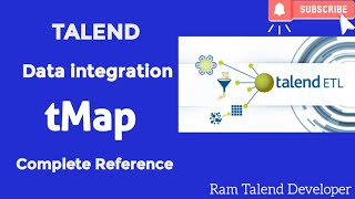 Talend Data Integration  tMap  ETL Process [upl. by Jasik954]