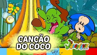 Canção do Coco  Música Infantil  Jacarelvis e Amigos vol 03 [upl. by Adalie]