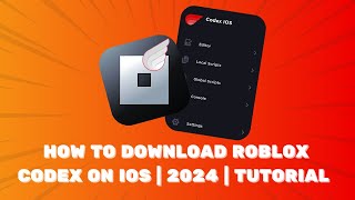 HOW TO DOWNLOAD ROBLOX iOS EXECUTOR  CODEX iOS   2024  TUTORIAL ⭐️ [upl. by Orabel106]