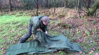 The basics of camping shelter and setting up a bivvy bag [upl. by Dowdell]