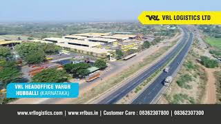 Aerial View of VRL Logistics Ltd Registered Office  Varur  Hubbalii [upl. by Bettzel]