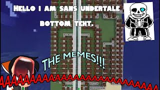 Megalonavia Sans  Toby fox  NOTEBLOCKED [upl. by Hutner]