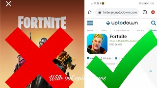 How to download fortnite without Epic games it is very Easy [upl. by Esilahs]