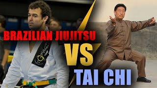 BJJ Legend takes on Tai Chi  The battle of external and internal arts [upl. by Enamrahs]