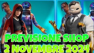 PREVISIONE SHOP 2 NOVEMBRE NEGOZIO OGGETTI OGGI 1 FORTNITEMARES FORTNITE LEAKS EVENTO HALLOWEEN [upl. by Kolk618]