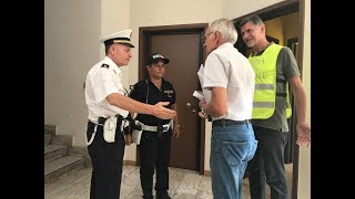 Sgombero di un alloggio occupato operazione congiunta con la Polizia Locale di Ciampino [upl. by Archangel622]