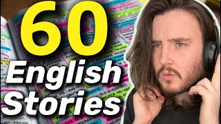 The BEST Way to Improve English Listening  60 Stories for English Listening Practice [upl. by Ahseei163]