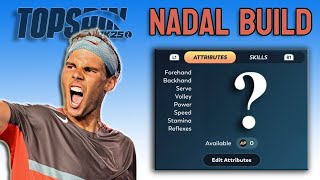 TopSpin 2K25 RAFAEL NADAL BUILD [upl. by Adnuhsar]