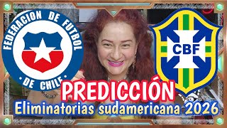 Chile vs Brasil eliminatorias Sudamericana FIFA mundial 2026pronosticos predicciones [upl. by Keelin791]