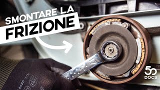 Smontare la FRIZIONE  Piaggio Ciao Bravo Si Tutorial [upl. by Schram629]