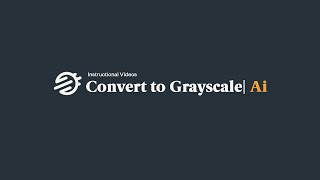 How to Convert to Grayscale in Adobe Illustrator [upl. by Yralih378]