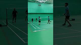 Badminton shots and techniquebadmintontrendingviralvideosportsbadmintonloversyoutubeshorts [upl. by Teresina]