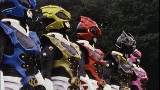 Power Rangers vs Psycho Rangers 1st Fight  Rangers Gone Psycho  In Space  Power Rangers Official [upl. by Shriver]