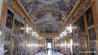 ROMA  PALAZZO COLONNA meraviglia del barocco romano  HD [upl. by Lenhart]