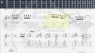 Gallagher Rory Philby GUITAR 1 TAB [upl. by Ellenohs311]