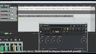 Quick tone demo Bogner Uberschall [upl. by Lynnelle]