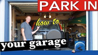 How to Park In Your Garage and Not Crash and Prevent Potential Damage  Driving Smart [upl. by Aneehs]