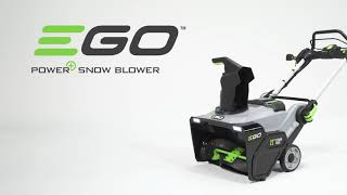 How to Start an EGO Snow Blower [upl. by Arimay]