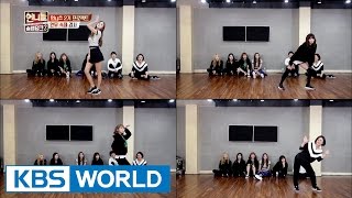 Unnies dance homework that amazed the teachers Sisters Slam Dunk Season2  20170414 [upl. by Noreg]