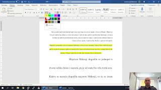 MS Word  poravnanje teksta prored uvlake ravnalo razmak između znakova [upl. by Raff]