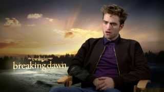 Robert Pattinson  quotA lot of things in the Twilight world dont make sensequot [upl. by Eelinej]