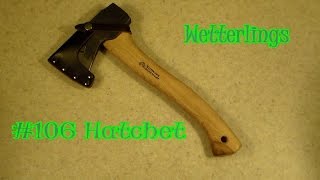 Wetterlings 106 hatchet table top [upl. by Eidde]