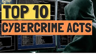 Top 10 Most Common Cybercrime Acts [upl. by Heintz]