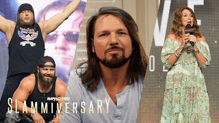 Every SURPRISE Appearance at Slammiversary 2022 [upl. by Leagiba]