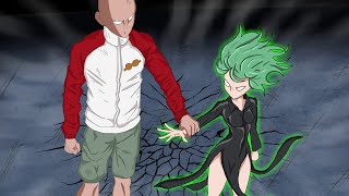 Saitama vs Tatsumaki One Punch man Chapter 177 Fan Animation [upl. by Theran]