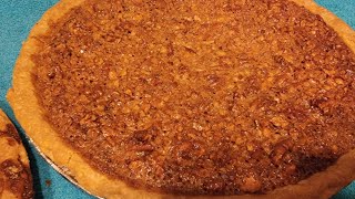 Traditional Homemade Pecan Pie Recipe [upl. by Adnak]