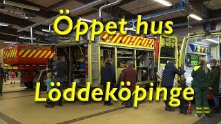 Räddningstjänsten Syd Öppet hus Löddeköpinge [upl. by Namolos]