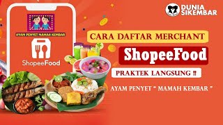 CARA DAFTAR SHOPEE FOOD TERBARU 2024 [upl. by Thorner]