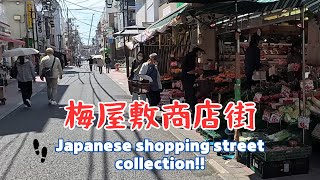 【4k商店街】梅屋敷商店街を散歩。Umeyashiki Shopping Street／202406 [upl. by Huei]