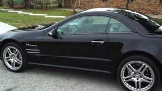 2003 MERCEDESBENZ AMG SL55 OFFICIAL REVIEW  ENGINE START SPECS TEST DRIVE [upl. by Reviere]