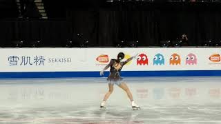 Rika KIHIRA 紀平 梨花  FS practice  2018 Grand Prix Final [upl. by Pepito]