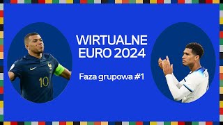 WIRTUALNE EURO 2024  Faza grupowa 1 [upl. by Htidirrem]