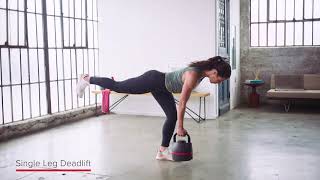 Bowflex® 840 Kettlebell  Single Leg Deadlift [upl. by Rego388]