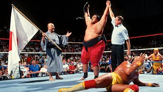 Yokozunas most gigantic victories WWE Playlist [upl. by Airyk]