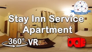 Stay Inn Service Apartment  Madhapur Hyderabad  8978371158  360 VR Videos [upl. by Nilekcaj]